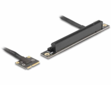 Delock Adaptér Mini PCIe Stecker zu PCIe 3.0 x16 Slot 90°