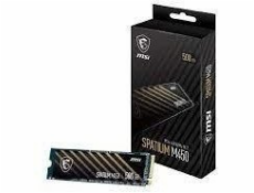 MSI SSD SPATIUM M450 500 GB M.2 PCIe Gen4 NVMe 3D NAND Rašymo greitis 2300 MBytes/s Skaitymo greitis 3600 MBytes/s 2,15 mm TBW 300 TB MTBF 1500-3400 hodin S7883400P