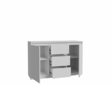 Komoda Domoletti CHLK231-U42, bílá, 42,2x121,2x79,9 cm