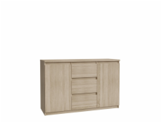 Komoda Domoletti CHLK231-D30F, hnědá, 42,2x121,2x79,9 cm