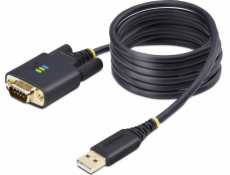 StarTech 1P6FFC-USB-SERIAL paralelní kabel černý 2m USB Type-A DB-9