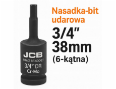 JCB Nástrčný klíč Impact 38 mm 3/4 (6hranný)