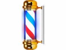 Activeshop Osvětlené stropní svítidlo holičství BB-02 zlaté, velké