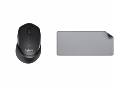 Myš Logitech B330 Silent Plus Mouse (910-004913) + řada Studio – STŘED ŠEDÁ (956-000052)