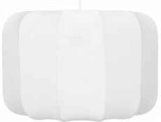 Stropní svítidlo TOBIE s bavlněným stínidlem, O 35 cm