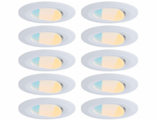 Paulmann CALLA LED zapuštěné svítidlo 10x5W 430lm kulaté, naklápěcí 3000/4000/6500K IP65 230V bílé matné