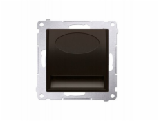 Kontakt-Simon LED svítidlo Simon 54 DOSB.01/46 230 V AC 1,1 W neutrální bílá 4000K matně hnědá