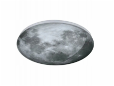 Light Prestige Světlo Prestige Luna LP-1106/1C Stropní svítidlo Luna moderní kruhové kosmos 1x24W LED 4000K šedá/bílá
