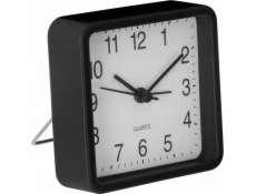 Atmosphera Tiché stolní hodiny do ložnice, budík s mechanismem QUARTZ, černé