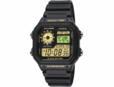 Hodinky Casio PÁNSKÉ HODINKY CASIO Sports AE-1200WH-1B + BOX NoSize