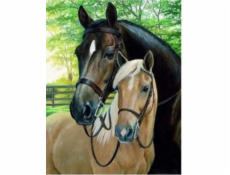 Diamentowa mozaika - Konie