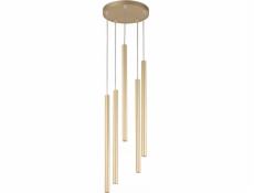 NoName Závěsná lampa Sigma Sopel 33627, 5x4W, G9, zlatá