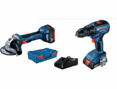 Bosch GSR 18V-50 + GWS 180-LI 0.615.990.M47 Sada náradia do dielne