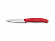 Victorinox Nůž na zeleninu plast červený, 8 cm
