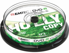 EMTEC DVD-R Classic [Cakebox 10 ks | 4.7GB | 16x]