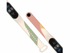 Hurtel Strap Moro náramok pre Xiaomi Mi Band 6 / Mi Band 5 silikónový remienok Camo Watch náramok (5)