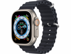 Remienok Dux Ducis Remienok k hodinkám Dux Ducis 8 / 7 / 6 / 5 / 4 / 3 / 2 / SE (41 / 40 / 38 mm) Silikónový náramok šedý (verzia OceanWave)