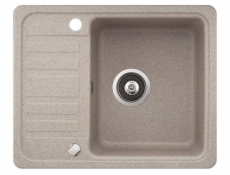 Umyvadlo Aquasanita SQ102, kámen, 57,5 cm x 46 cm