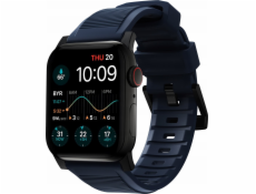 Nomad Nomad Rugged Strap, atlantic blue/black - AW Ultra 2/1 49mm 9/8/7 45mm/6/SE/5/4 44mm/3/2/1 42mm