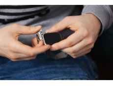 ForCell Řemínek FORCELL F-DESIGN FA10 pro APPLE Watch 38 / 40 / 41 mm stříbrný