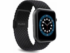 Tech-Protect PURO Loop Band Apple Watch 38/40 mm pletený řemínek (černý)