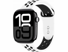Crong Crong Duo Sport - řemínek pro Apple Watch 38/40/41/42 mm (bílý/černý)