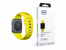 3mk Silicone Watch Strap pro Apple 38/40/41 mm Yellow
