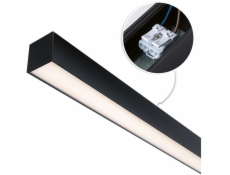 Paulmann Lineární svítidlo LINION Power Channel LED systém 17W 1m 3000K IP20 100VA 230V/24V černá RAL 9004 / hliník