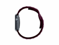 3mk Silicone Watch Strap pro Apple 42/44/45/49 mm Mulberry