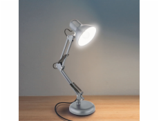 Realpower Stolní lampa RealPower Retro stolní lampa SL-70, stříbrná kovová