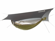 Eno Houpací síť JungleLink, černá/evergreen