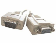 Kábel prodl.monitoru 15M/15F VGA 3m, tienený