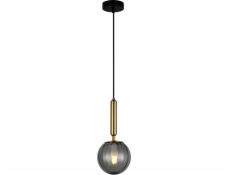 Závěsné svítidlo Italux Moderní závěsné svítidlo LED Ready do obývacího pokoje Italux Ravena PND-2324-1 BRO+SG