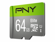 Pamäťová karta MicroSDXC Elite 64GB P-SDUX64U185GW-GE