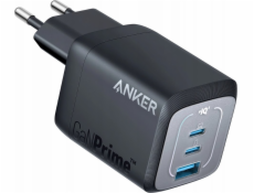 Anker Nabíječka Prime 735 67W do zásuvky 2x USB-C 1x USB-A černá