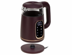 Adler Konvice 1,7l s LED displejem, regulací teploty AD 1305 vínová