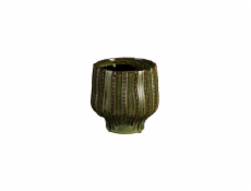 Květináč Mica 1173846, keramický, O 16 cm, zelený