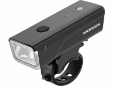 Rockbros Světlo na kolo + kabel USB-C - USB-A 260 lm Černá