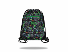 Sportovní taška COOLPACK BLOCK, černá/zelená
