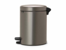 Odpadkový koš Brabantia 112683, šedý, 5l, 29,1cmx20,5cm