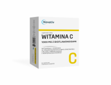 Novativ Vitamin C 1000 mg s bioflavonoidy, kapsle, 60 ks.