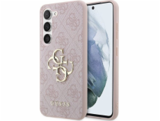 Guess Guess GUHCSA354GMGPI A35 A356 růžové/růžové pevné pouzdro 4G Big Metal Logo