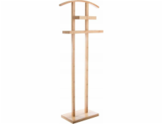 5five Ramínko na obleky a oblečení, 44,5x22x113 cm, bambusový stojan s policí