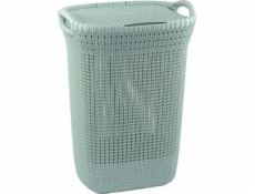 Curver Koš na prádlo Curver Knit 57 l/šedo-modrý