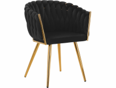 Activeshop Židle 4Rico QS-GW06G sametově černá