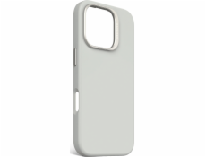 Decoded Silikonový kryt AntiMicrobial Silicone Backcover - ochranný silikonový kryt kompatibilní s MagSafe pro iPhone 16 Pro (kamenně šedý)