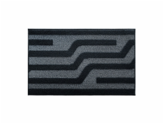 DOMOLETTI Vnitřní koberec SWAMI, černý, 50 cm x 80 cm