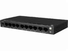 Switch Utepo UTEPO Switch SF10P-FHM (8 PoE-100Mbps, 2 Uplink,-1000 Mbps,PoE+(30W/port),3 režim:Výchozí,VLAN,CCTV,120W,>250m,8KV ESD, | Utepo