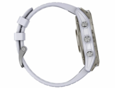 Garmin epix Pro (g2) Sapphire, 51mm, Titanium, Whitestone band