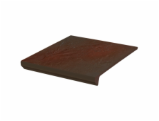 PARADYZ Klinkerové schodové dlaždice Cloud Brown, 30 x 33 cm